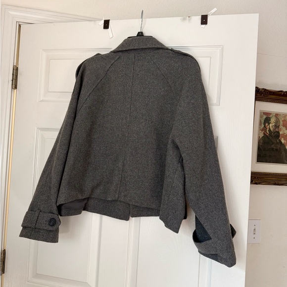 H&M Cropped oversized trench - Picture 3 of 6